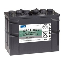 BATTERIE GEL 12V 105Ah autolaveuse sonnenschein